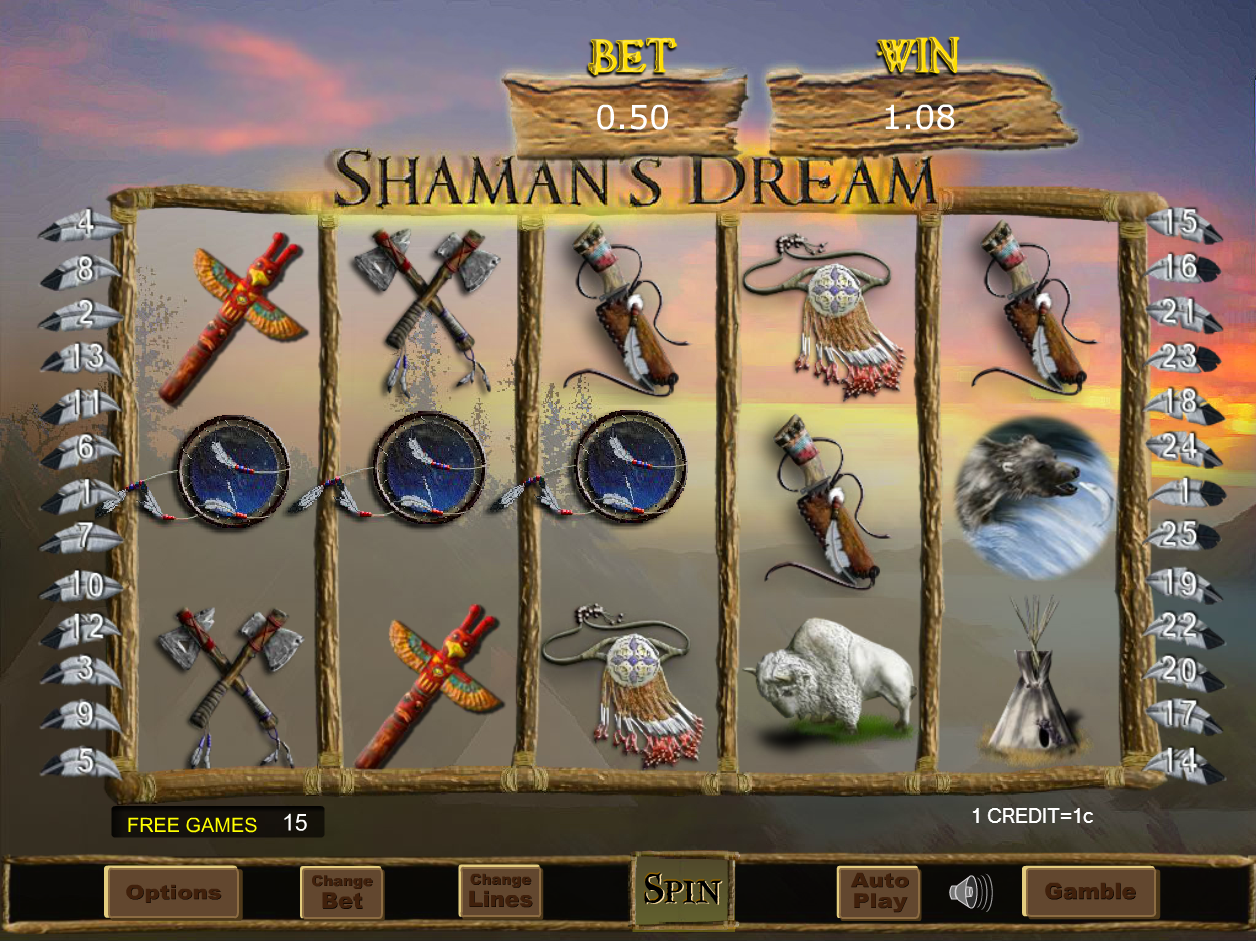 Shamans Dream Slot Machine Shamans Dream Slot Machine
